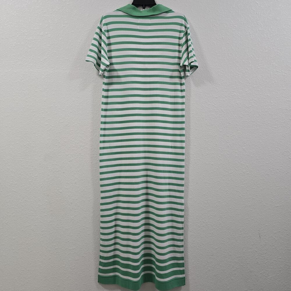 Addison Bay 100% Cotton Poplin Cabana Maxi Sundress Size L - Picture 11 of 12